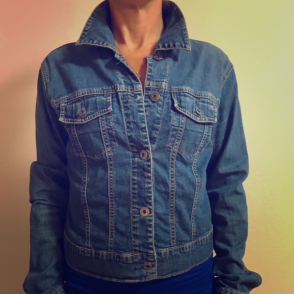 Gap stretch jean jacket